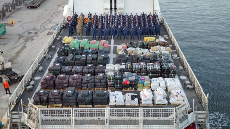 US Coast Guard Seizes Record Drug Haul in Florida