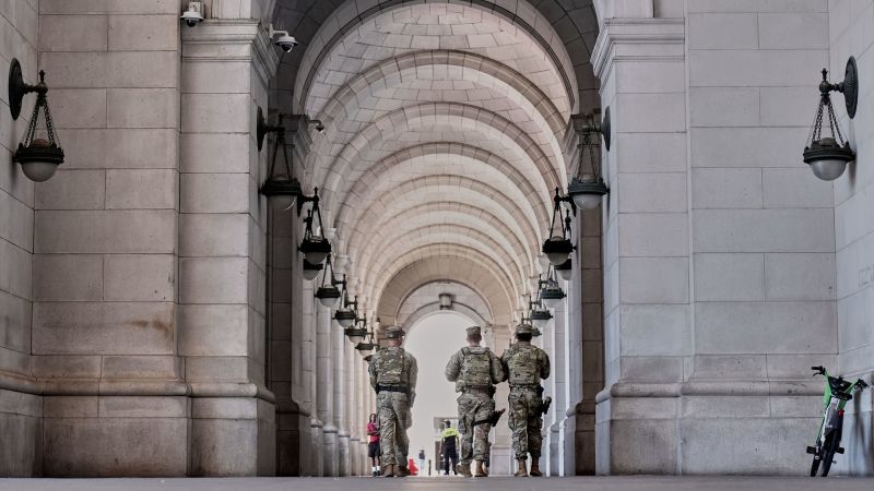 Man Charged with Felony Assault for Spitting on National Guard Soldiers in Washington, DC