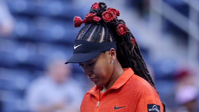 Naomi Osaka's Rose-Themed Outfit Shines at US Open