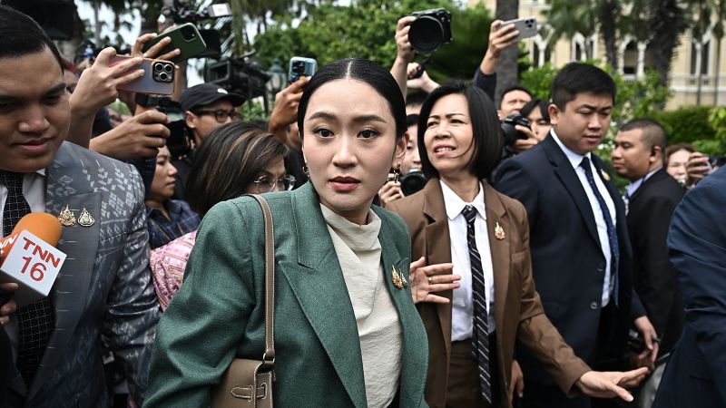 Thailand Prime Minister Removed from Office After Ethics Breach