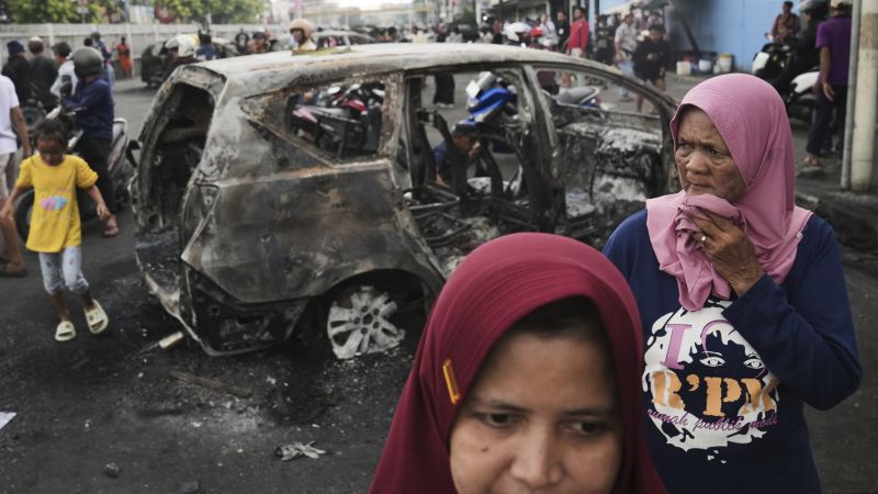Violent Protest in Indonesia Leaves Three Dead, Five Injured