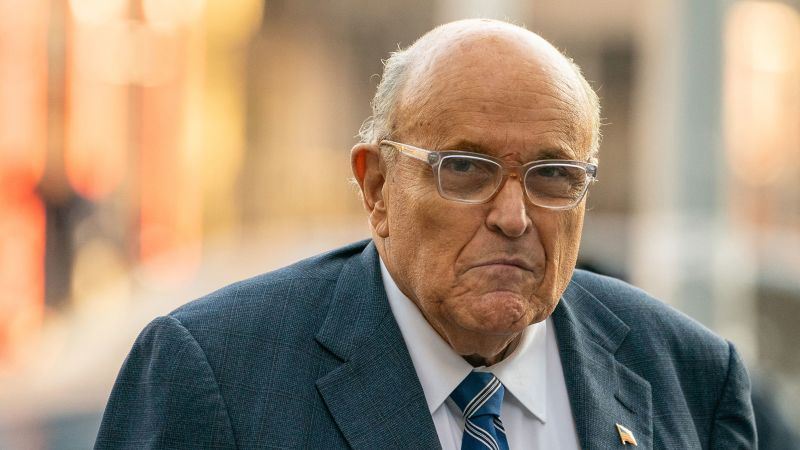 Rudy Giuliani Injured in Car Accident in New Hampshire