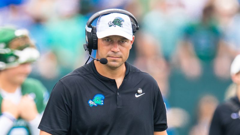 Tulane University Coach Expresses Disappointment After Game Victory