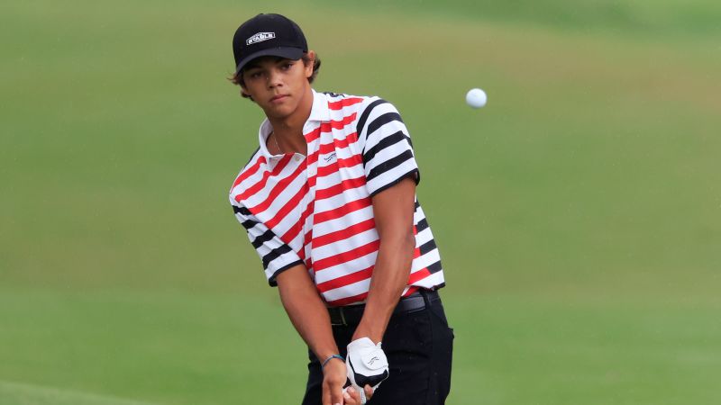 Charlie Woods Scores Second Hole-in-One at Junior Players Championship
