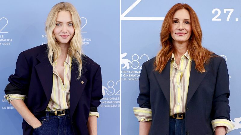 Amanda Seyfried Emulates Julia Roberts in Fashion Choice