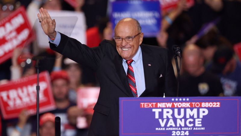 Trump to Award Giuliani Presidential Medal of Freedom