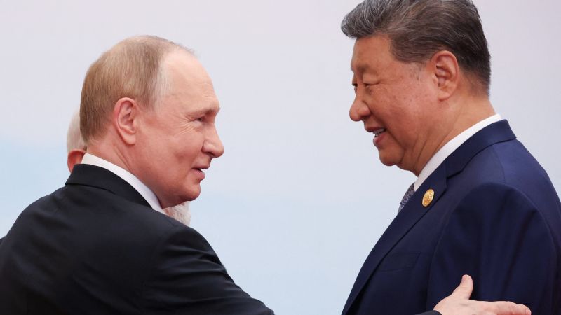 Xi Jinping and Vladimir Putin Hold First Formal Meeting in Beijing