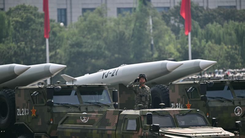 China's Advanced Military Technology Displayed in Beijing Parade