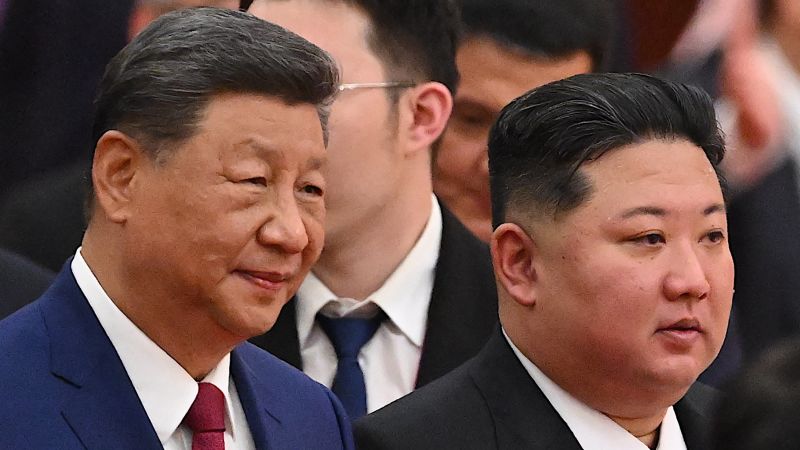 Xi Jinping and Kim Jong Un Hold Talks in Beijing
