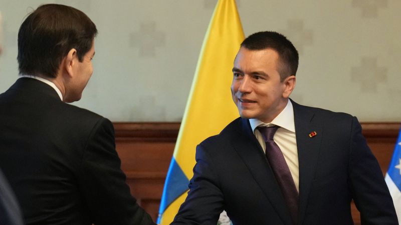US and Ecuador Near Agreement on Asylum Seeker Transfer