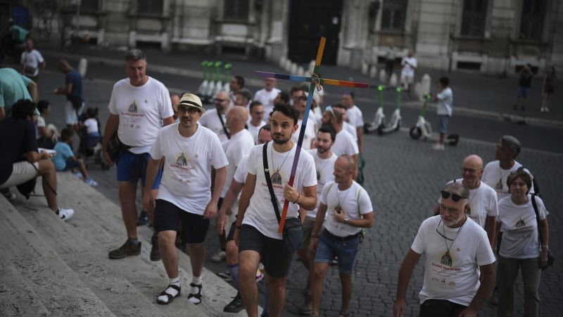 LGBTQ Catholics Pilgrimage to Rome Seeking Inclusivity