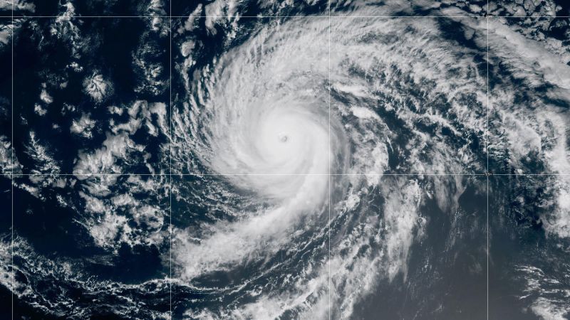 Hurricane Kiko's Trajectory Shifts, Sparing Hawaii from Anticipated Impact