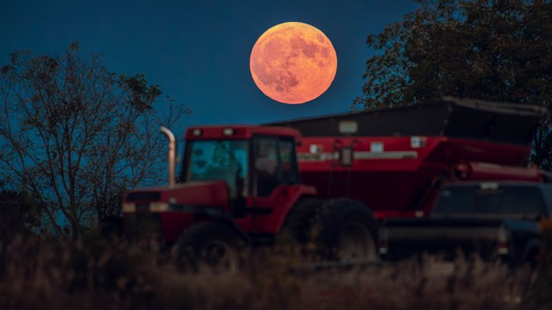 September's Full Corn Moon and Total Lunar Eclipse