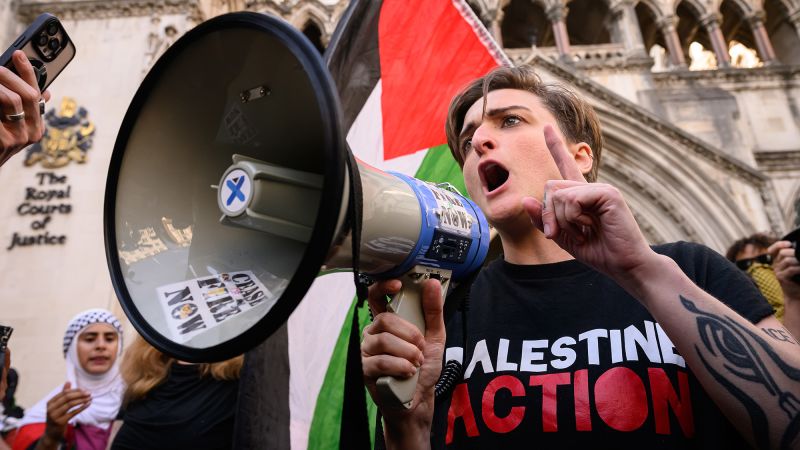London Protest by Activist Group Draws Attention