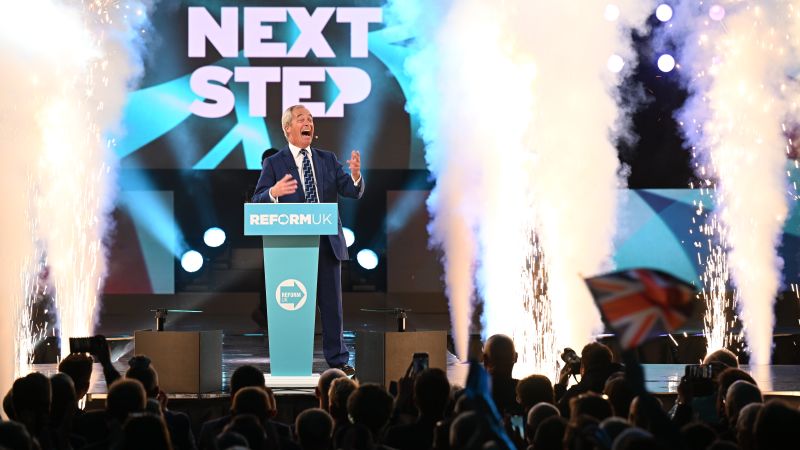 Nigel Farage's Reform UK Party Gains Momentum in British Politics