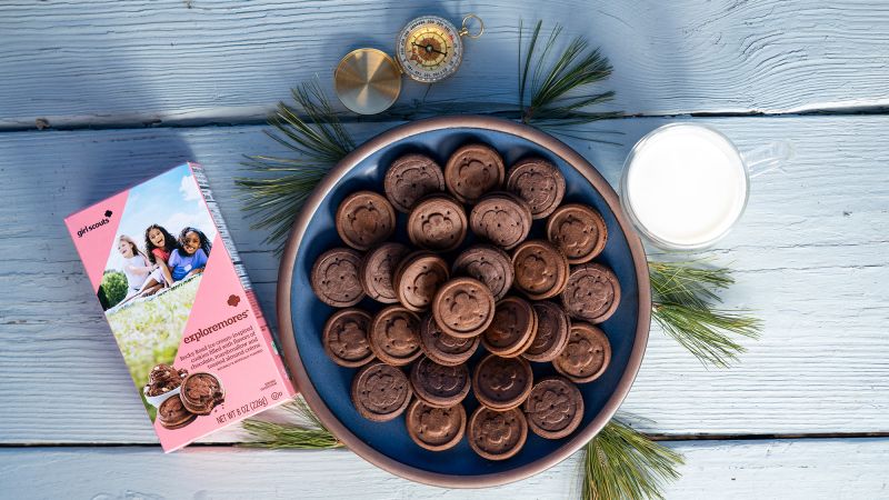 Girl Scouts Unveil New Cookie 'Exploremores' Inspired by Rocky Road Flavor