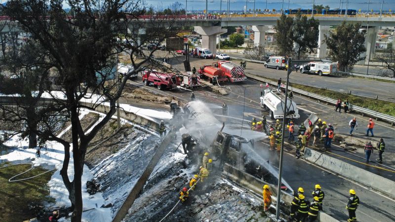Gas Truck Explosion in Mexico City's Iztapalapa Borough Leaves 57 Injured