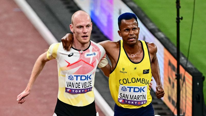 Athlete's Act of Sportsmanship at World Athletics Championships