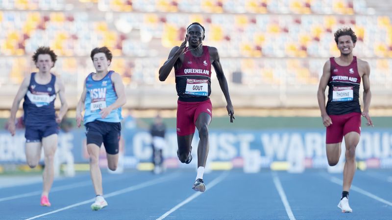 Young Sprint Sensation Gout Gout Ready to Shine at World Athletics Championships