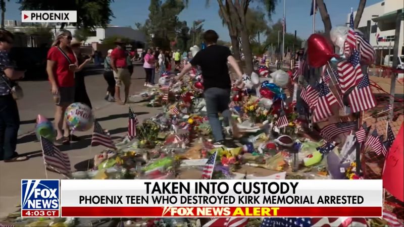Viral Video Shows Vandalism of Memorial in Public Space