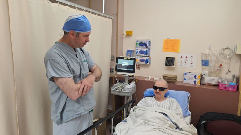 Man Regains Vision Through Unique Medical Procedure