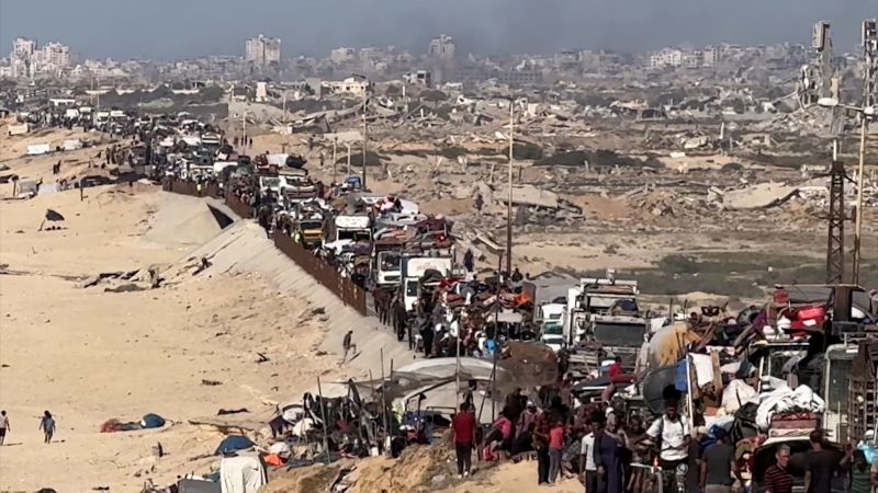 Mass Exodus in Gaza: Urgent Need for Peaceful Resolution