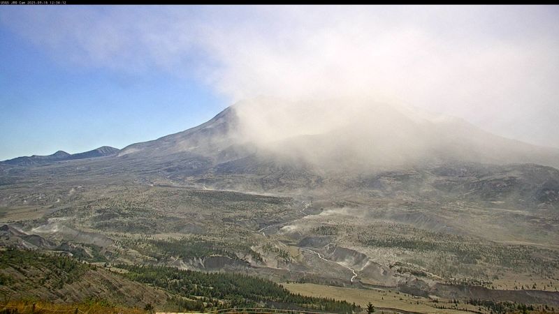 Mount St. Helens Ash Stirring Concerns, Experts Clarify Not New Eruption