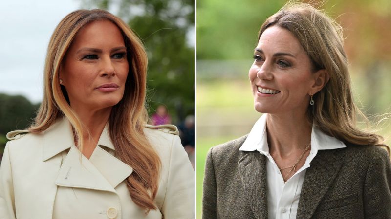 First Lady Melania Trump and Princess Catherine to Meet During UK State Visit