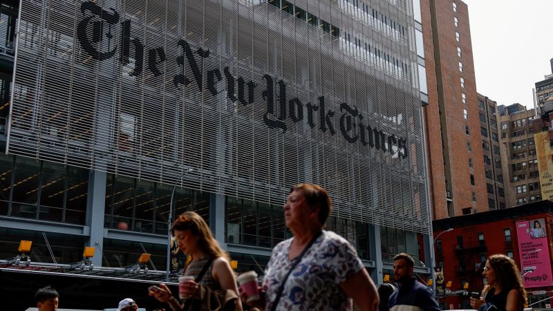 Legal Experts Skeptical of Trump's Defamation Lawsuit Against The New York Times