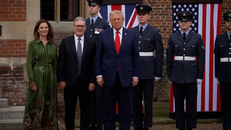 Trump's Arrival with Bagpipes: A Cultural Touch in Diplomatic Protocol