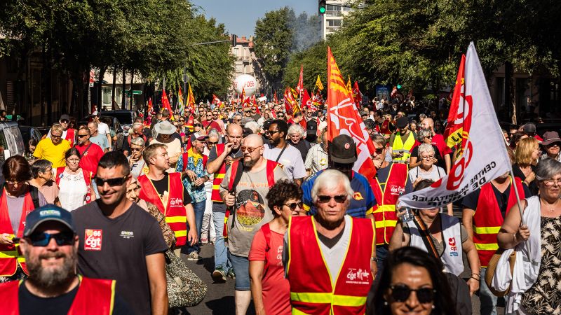 French Unions Mobilize Against Austerity Measures