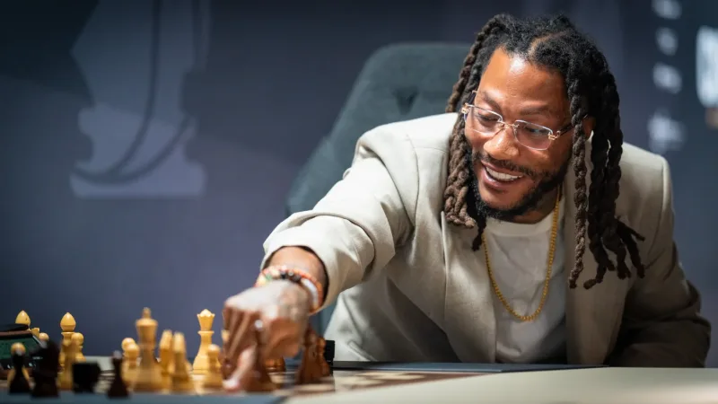 NBA Legend Derrick Rose Advocates for Chess as a Tool for Personal Growth