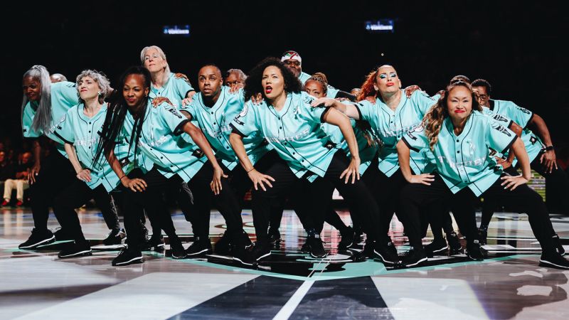 Timeless Torches: Age-Defying Dancers at New York Liberty WNBA Games