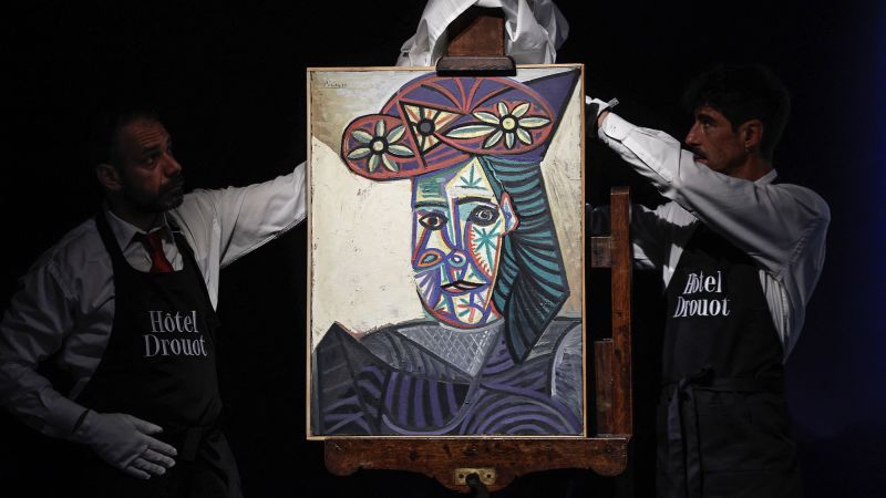Rare Picasso Painting Hidden for 80 Years Set for Auction in Paris