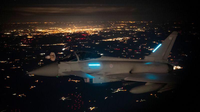 UK Fighter Jets Conduct Mission Over Poland in Support of NATO Operation